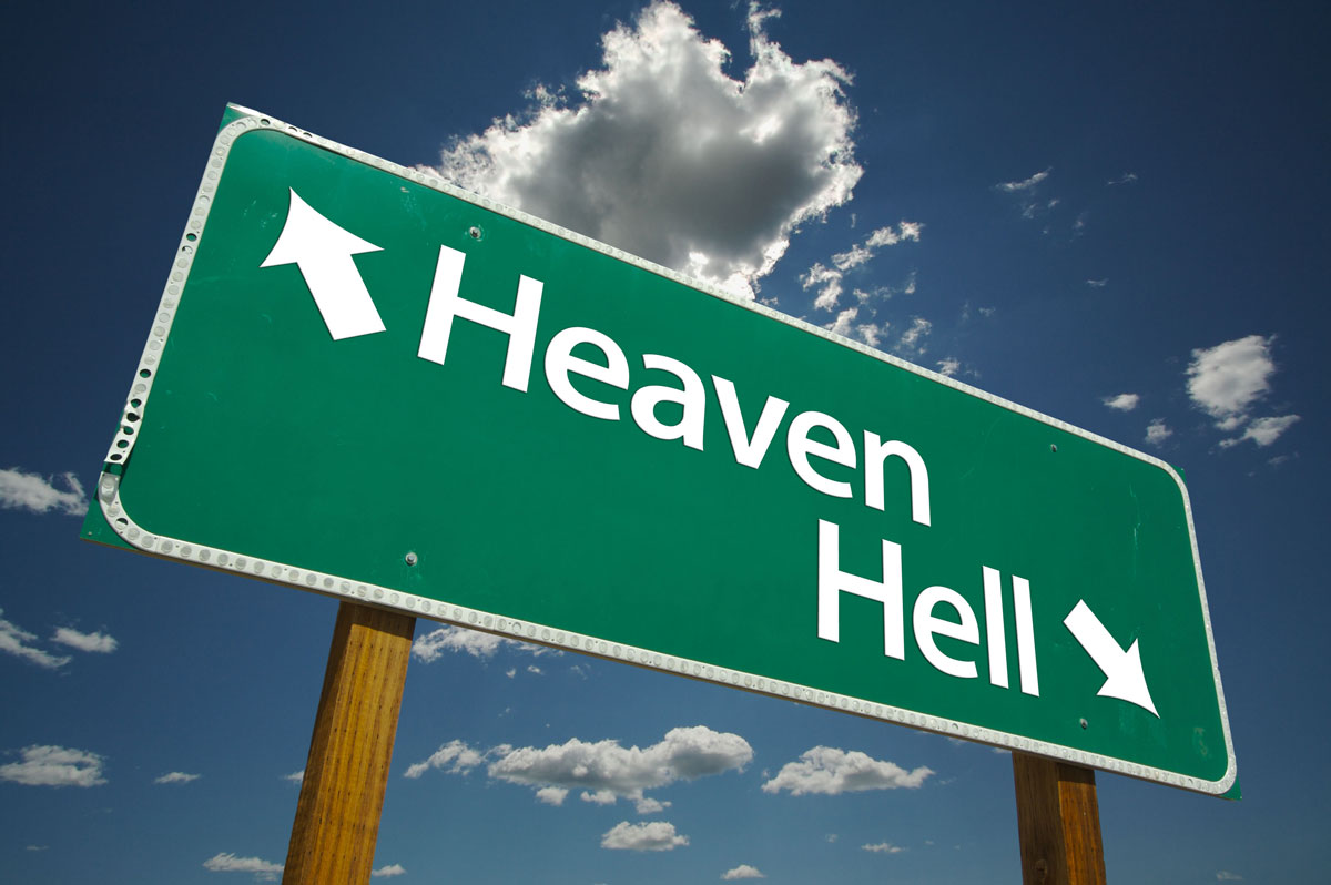 AdobeStock 4218960HEAVEN OR HELL