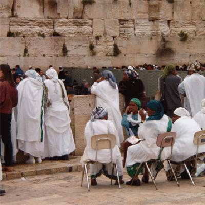 Ethiopian Women at kotel